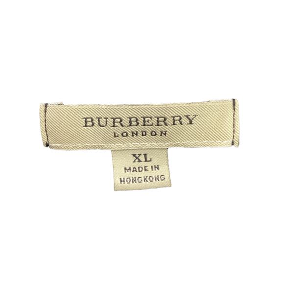 Burberry T-Shirt Women’s Size XL Classic Polo Embroidered Logo 98% Cotton Black - Picture 5 of 5